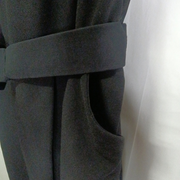 Libertine for Target Black Embroidered Lace Belted Dress Junior 9 - Picture 4 of 16